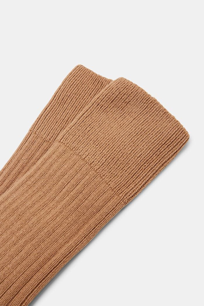 Ponožky z hrubé pleteniny, CAMEL, detail image number 2