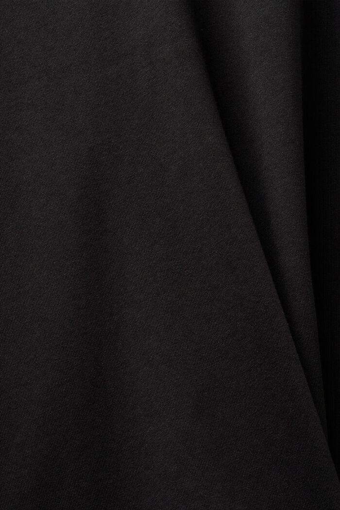 Unisex tričko s logem, BLACK, detail image number 7