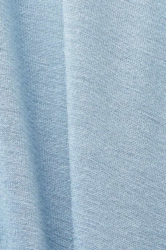 Tričko s flitrovými detaily, LENZING™ ECOVERO™, LIGHT BLUE LAVENDER, detail image number 4