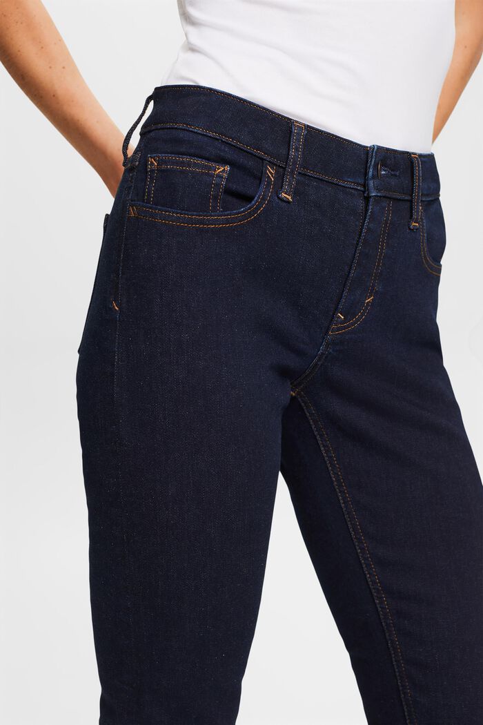 Z recyklovaného materiálu: strečové Slim džíny, BLUE RINSE, detail image number 2