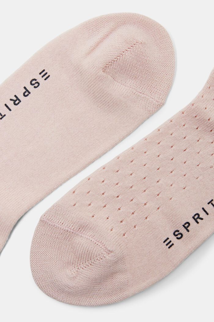 2 páry ponožek z vlněné směsi, PEACH WHIP, detail image number 1