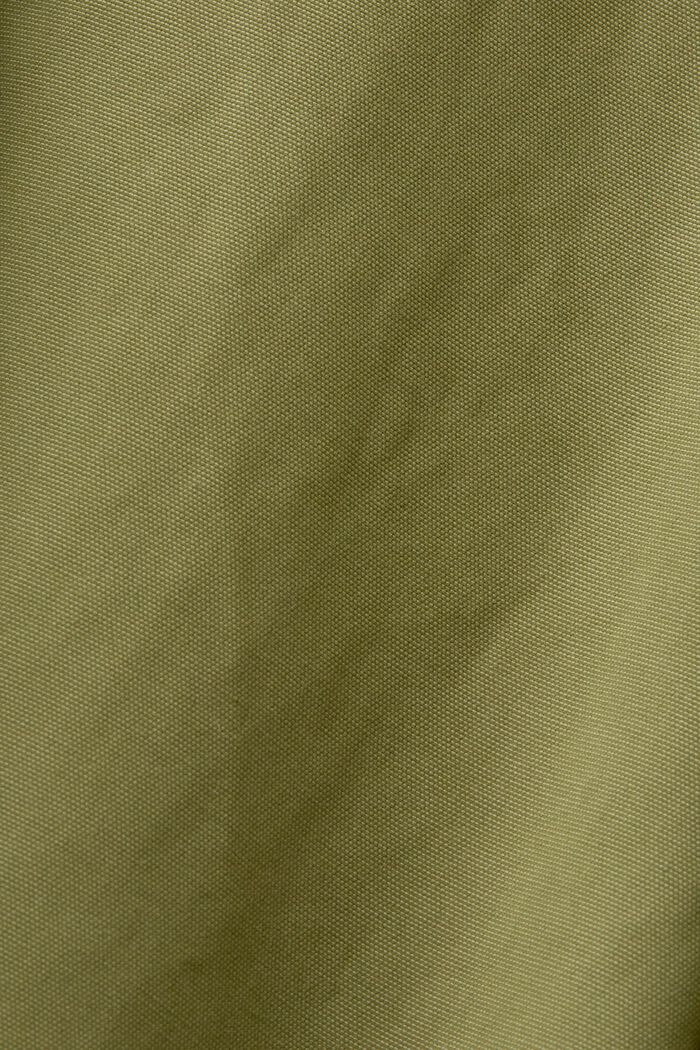 Krátký trenčkot s kapucí, OLIVE, detail image number 6