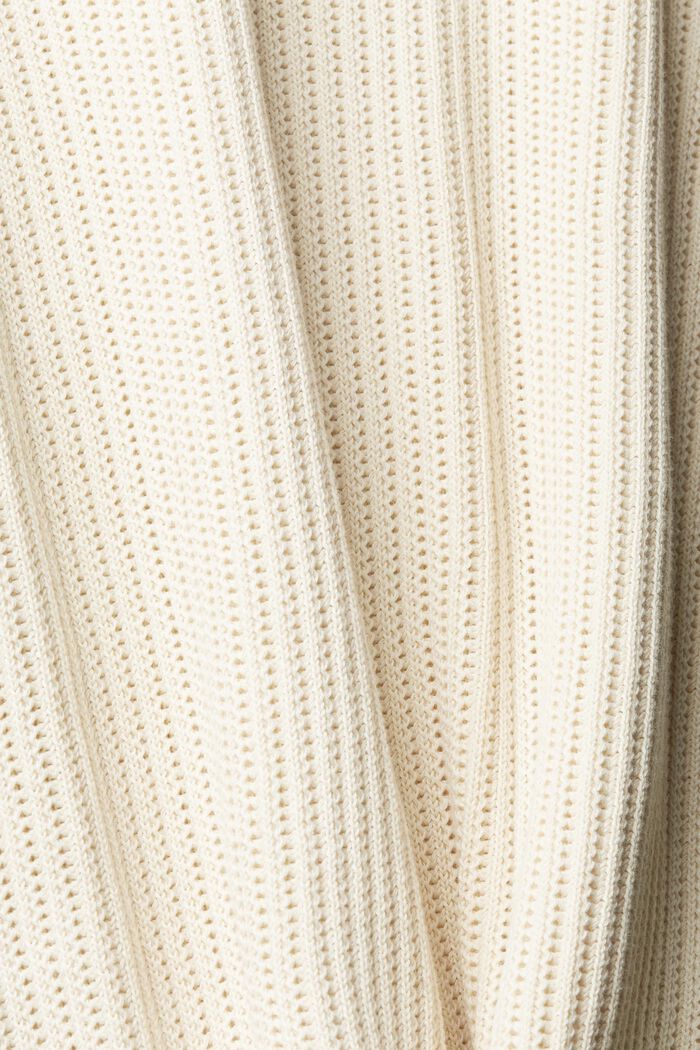Pulovr z žebrové pleteniny, s pruhovanými detaily, ICE, detail image number 5
