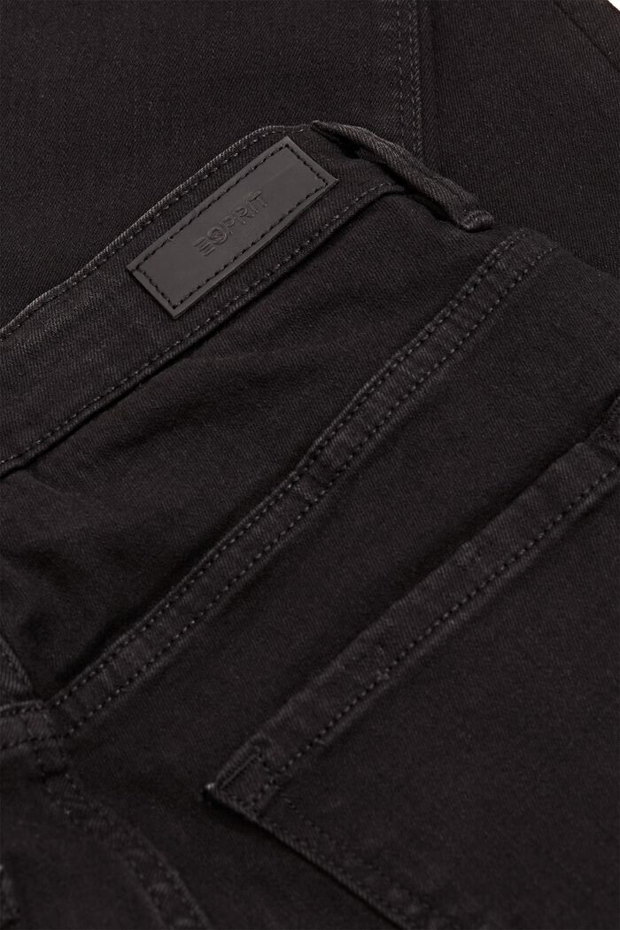 Z recyklovaného materiálu: tvarující džíny s bio bavlnou, BLACK RINSE, detail image number 5