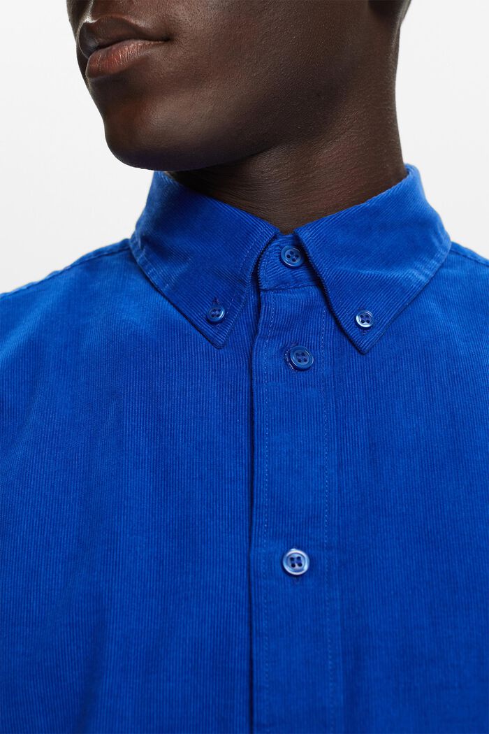 Manšestrová košile, 100% bavlna, BRIGHT BLUE, detail image number 2