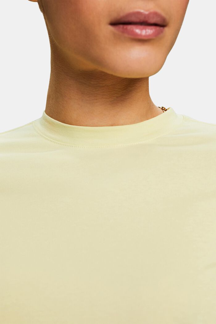 Tričko s kulatým výstřihem, LIME YELLOW, detail image number 3