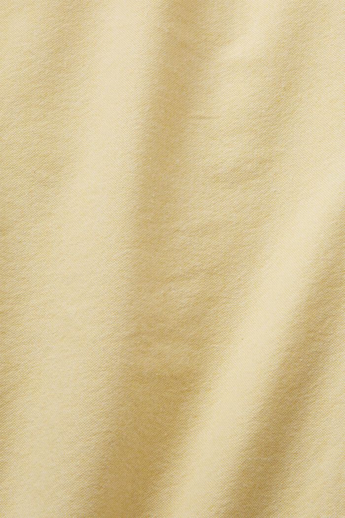 Keprové šortky bez zapínání, 100% bavlna, DUSTY YELLOW, detail image number 6