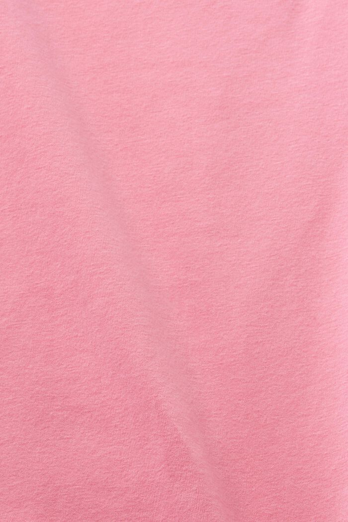 Tričko s dlouhým rukávem a asymetrickým výstřihem, PINK, detail image number 5