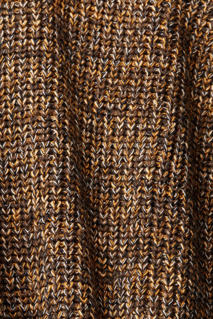 Vícebarevný pletený pulovr, BARK, detail image number 5
