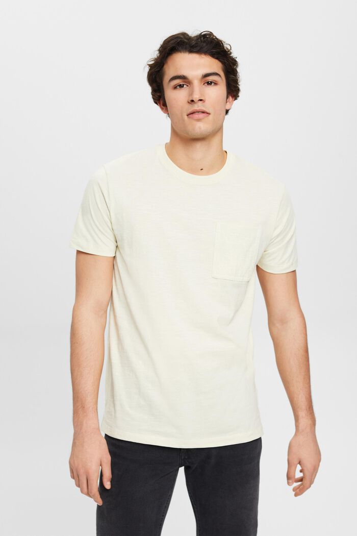 Bavlněné tričko s náprsní kapsou, ICE, detail image number 0