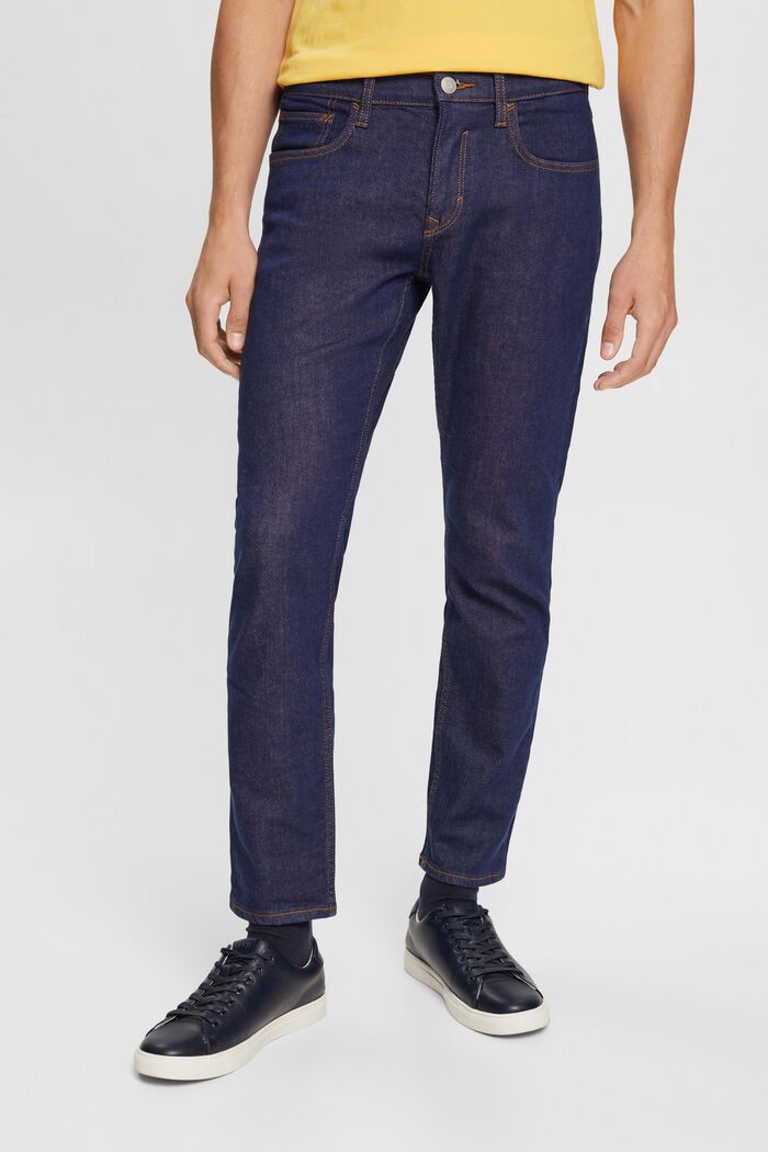 Strečové džíny s úzkým střihem Slim Fit, BLUE RINSE, detail image number 1