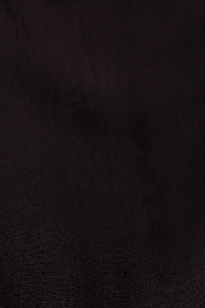 Halenka se špičatým výstřihem, LENZING™ ECOVERO™, BLACK, detail image number 5