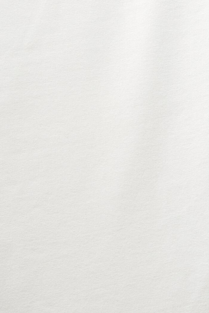 Košilka ze strečového úpletu, OFF WHITE, detail image number 5