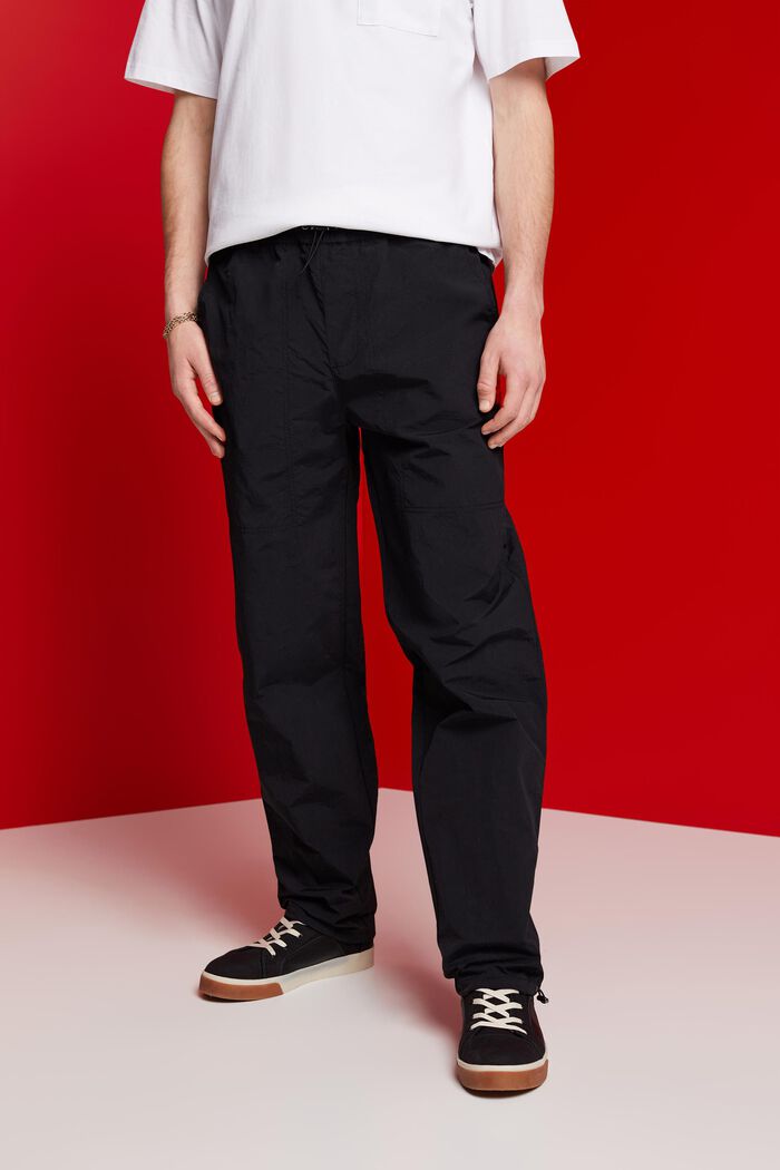 Kalhoty v joggingovém stylu, BLACK, detail image number 0