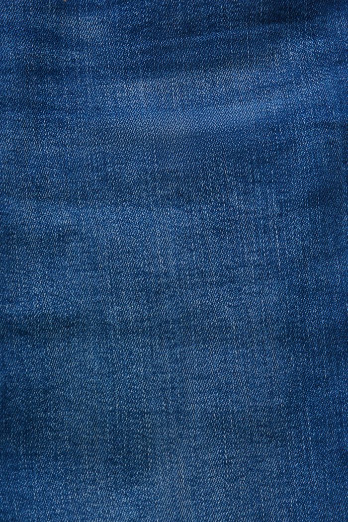 Capri džíny z bio bavlny, BLUE MEDIUM WASHED, detail image number 6