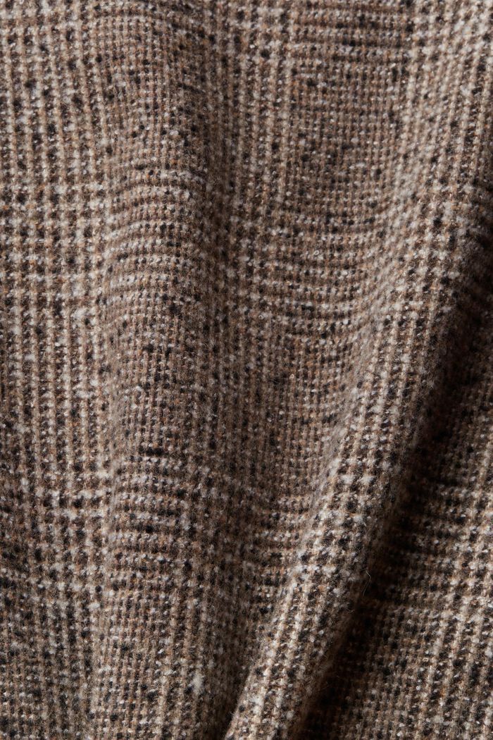 Mini sukně s károvaným vzorem, BROWN, detail image number 6