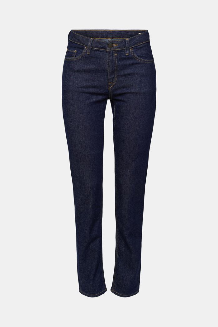 Strečové džíny s úzkým střihem Slim Fit, BLUE RINSE, detail image number 7