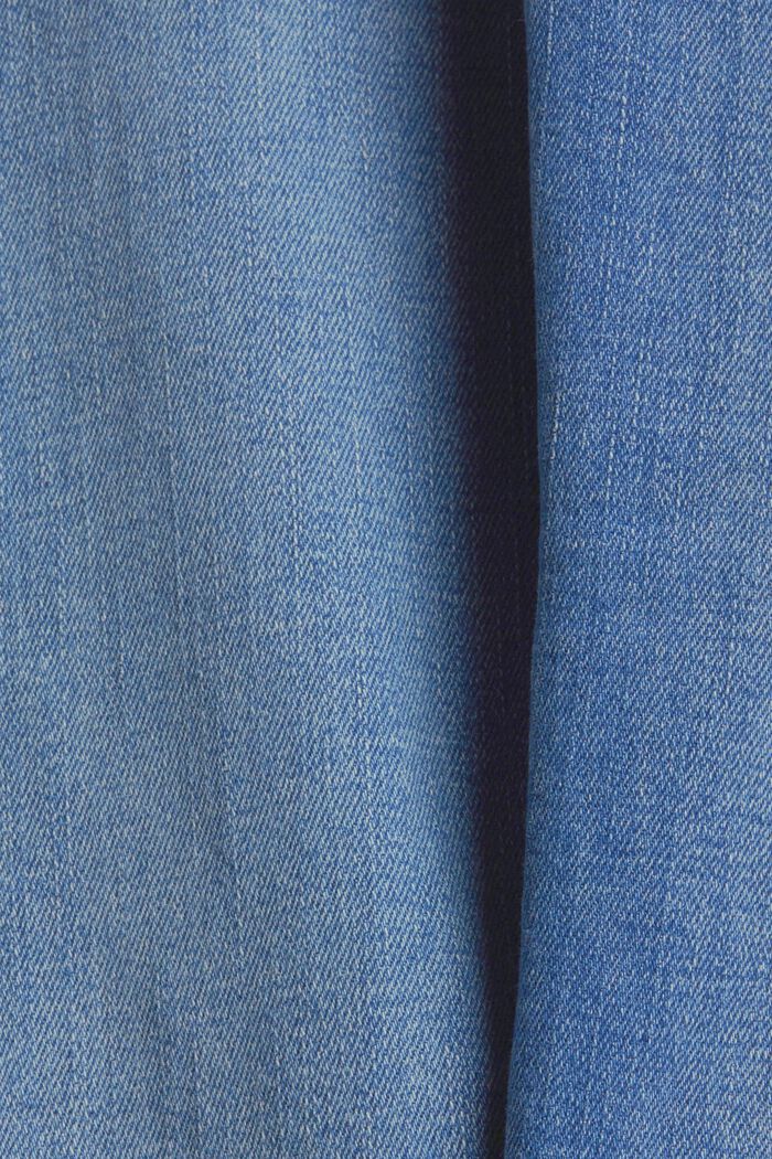 Strečové džíny z bio bavlny, BLUE LIGHT WASHED, detail image number 1