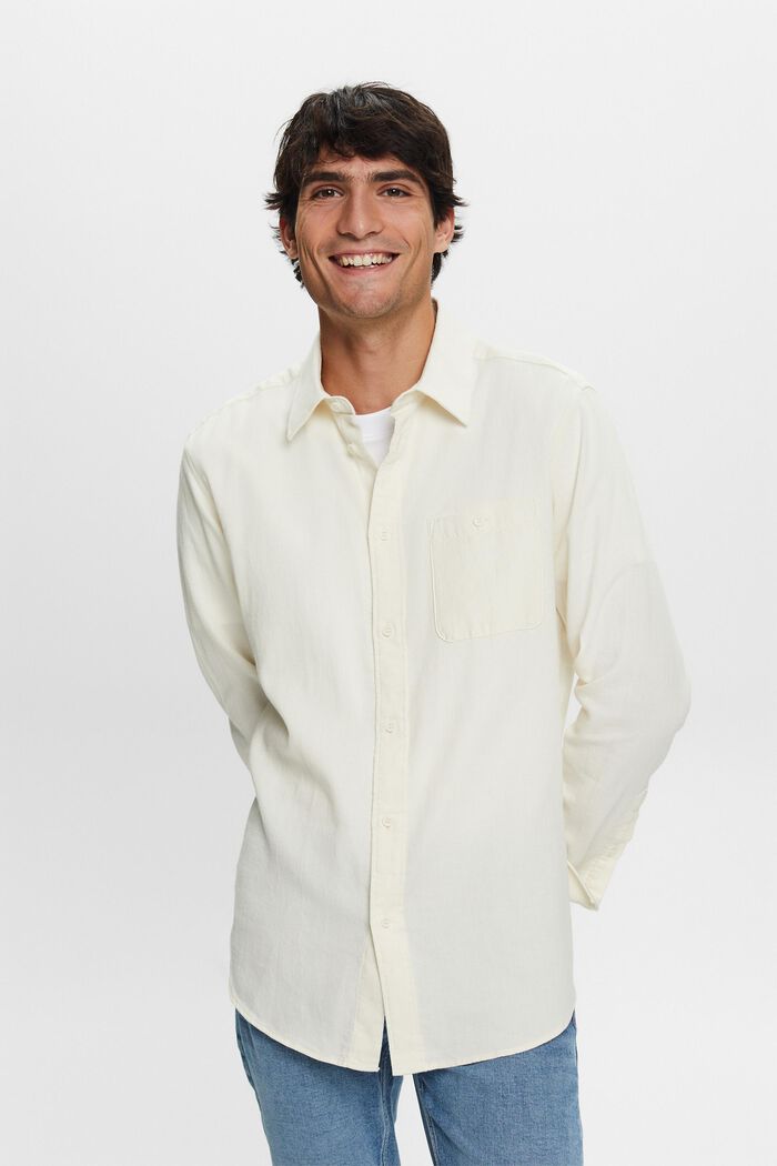 Košile Slim Fit se strukturou, 100% bavlna, ICE, detail image number 0