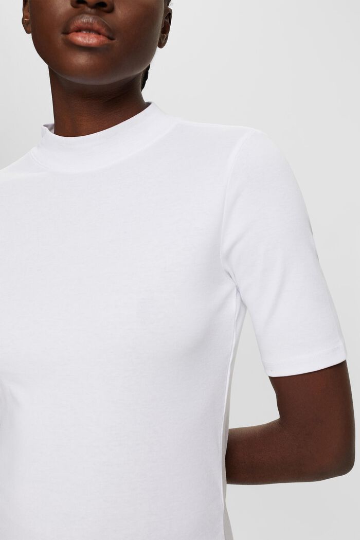Bavlněné tričko, WHITE, detail image number 2