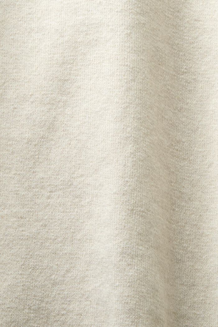 Pulovr s polokošilovým límcem, ze směsi s bavlnou, DUSTY NUDE, detail image number 6