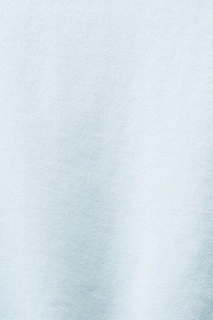 Pulovr s kulatým výstřihem, z pleteniny, PASTEL BLUE, detail image number 5