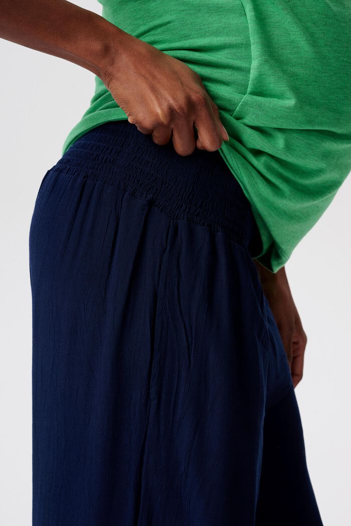 MATERNITY Kalhoty s těhotenským pasem, DARK NAVY, detail image number 1