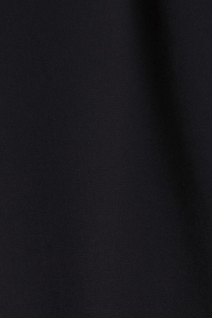 Kalhoty chino s vysokým pasem a s opaskem, BLACK, detail image number 1