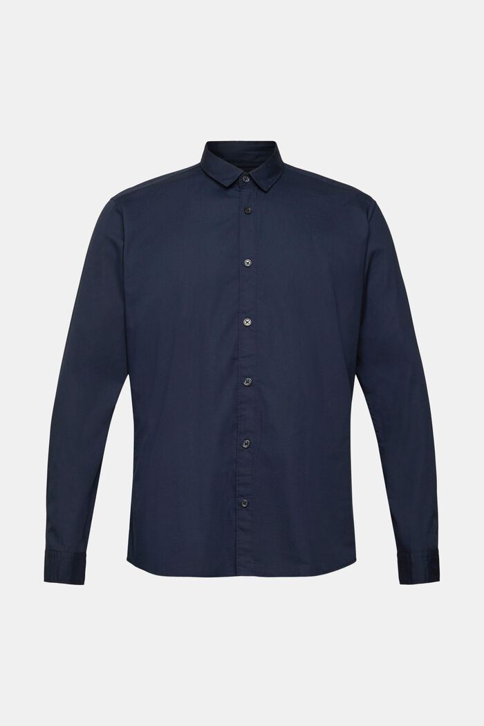 Košile Slim Fit z udržitelné bavlny, NAVY, detail image number 2