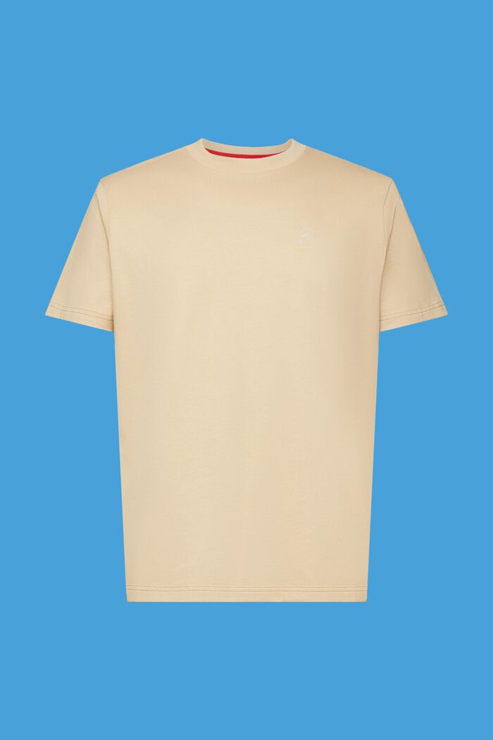 Bavlněné tričko s natištěným delfínem, SAND, detail image number 7