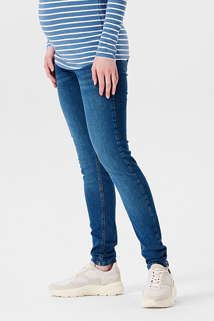 Skinny Fit džíny s pásem přes bříško, MEDIUM WASHED, detail image number 2