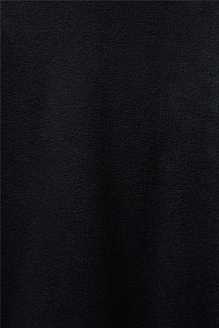 Sportovní flaušová mikina, BLACK, detail image number 5