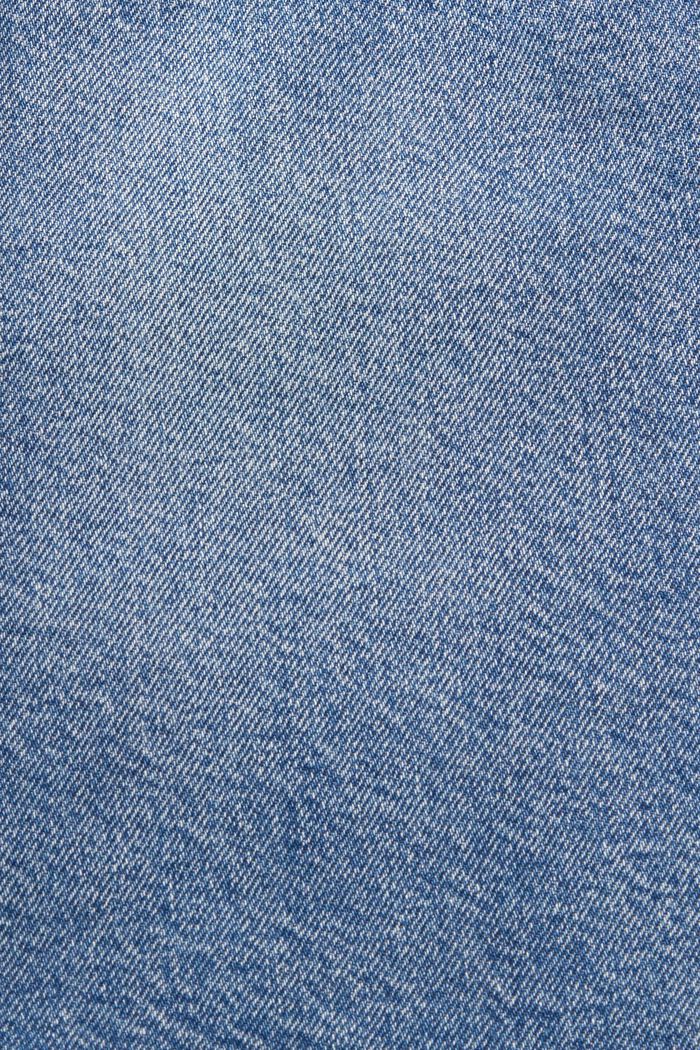 Džínová sukně s knoflíkovou lištou, bio bavlna, BLUE MEDIUM WASHED, detail image number 6