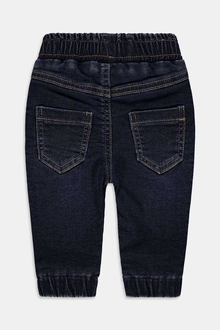 Bavlněné džíny s pasem na gumu