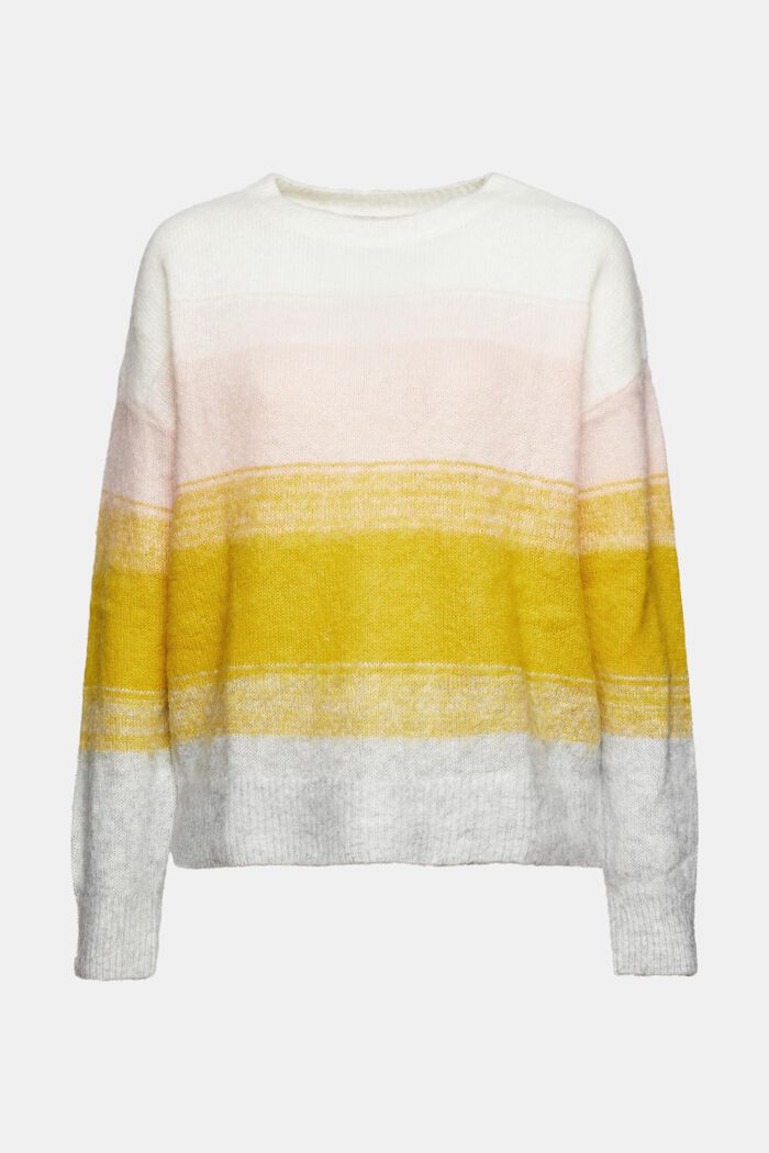 S vlnou: pulovr s přechodem barev, PASTEL PINK, detail image number 5
