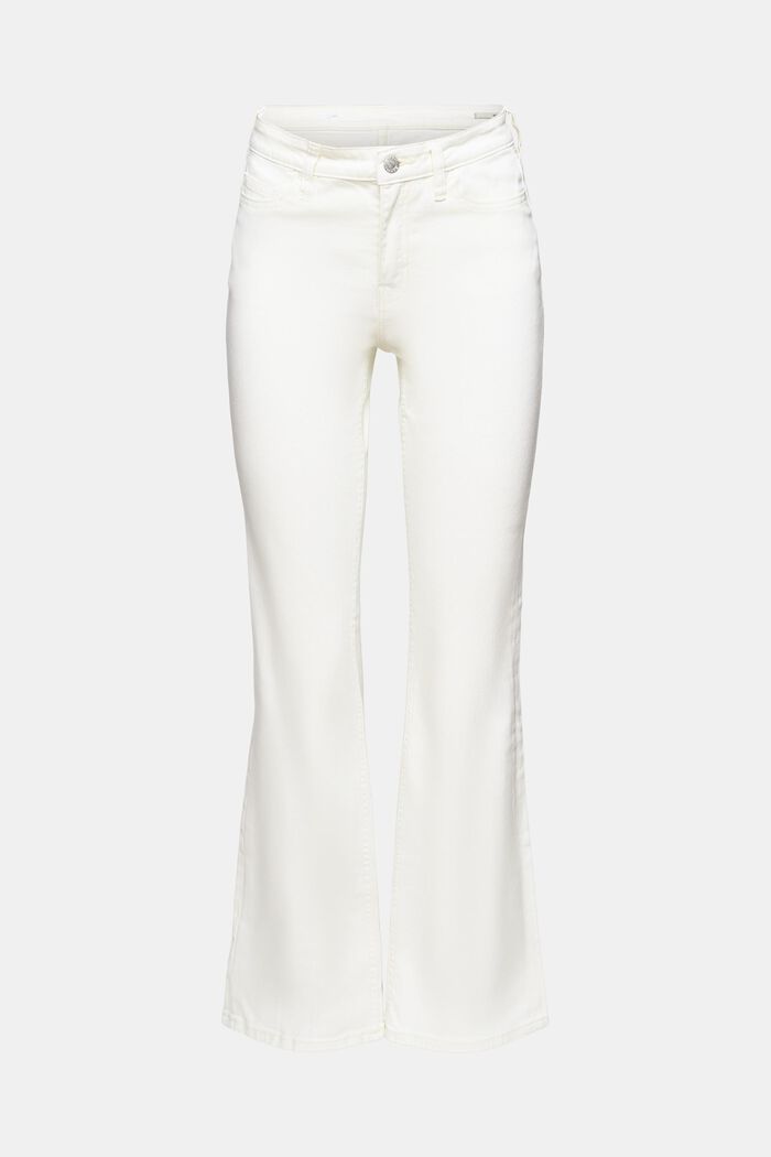 Bootcut džíny s vysokým pasem, OFF WHITE, detail image number 6