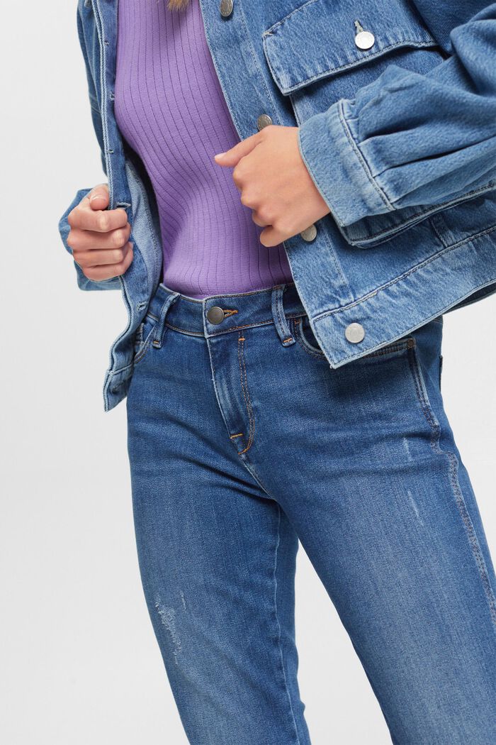 Strečové džíny, BLUE DARK WASHED, detail image number 2