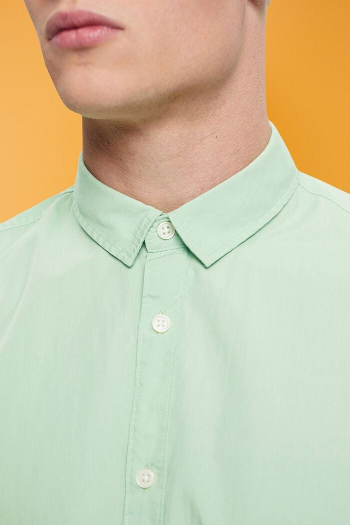 Košile Slim Fit z udržitelné bavlny, PASTEL GREEN, detail image number 2
