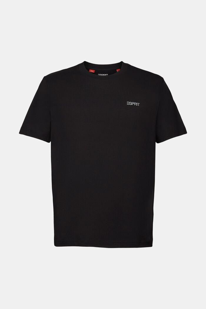Unisex tričko s logem, BLACK, detail image number 8