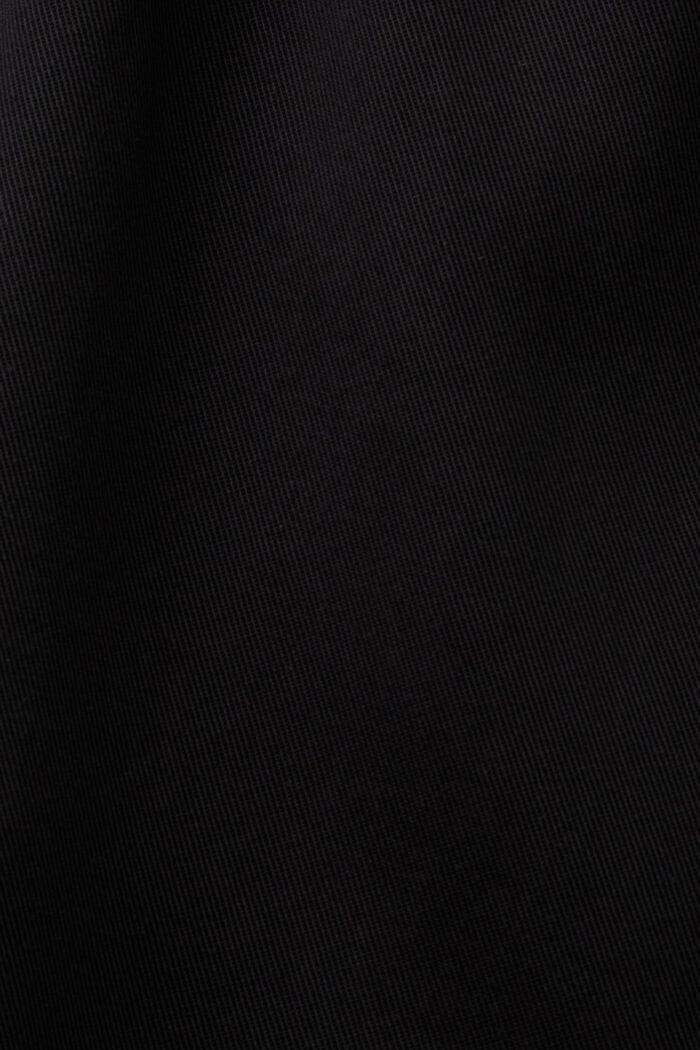 Šortky bez zapínání, se stahovací šňůrkou v pase, BLACK, detail image number 6