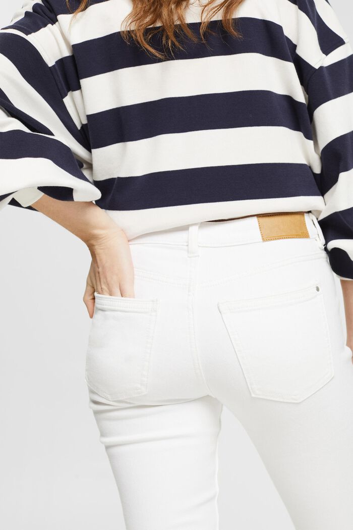 Úzké džíny se strečem, WHITE, detail image number 5