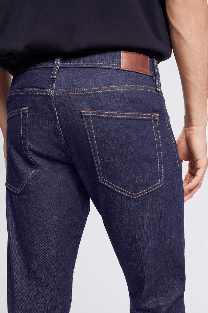 Strečové džíny s bio bavlnou, BLUE RINSE, detail image number 4