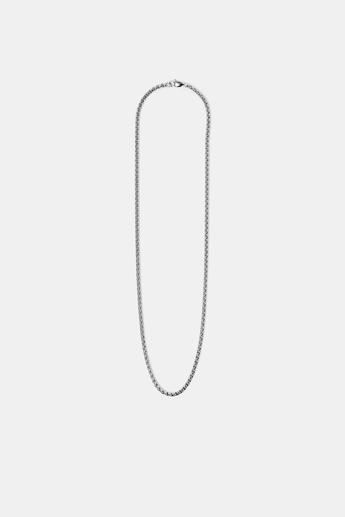 Hranatý náhrdelník z nerezové oceli, SILVER, detail image number 0