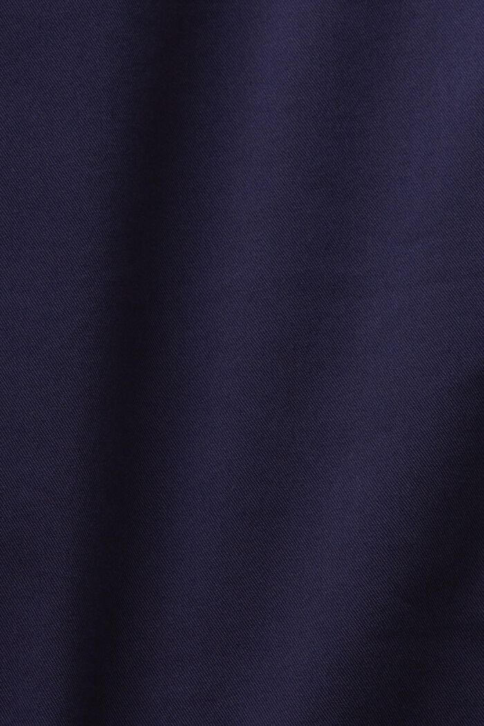 Chino šortky ze strečového kepru, NAVY, detail image number 5