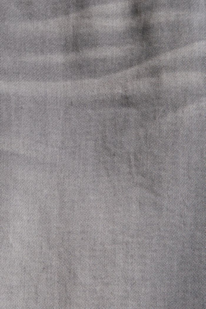 Džínové šortky ze směsi s bio bavlnou, GREY MEDIUM WASHED, detail image number 1