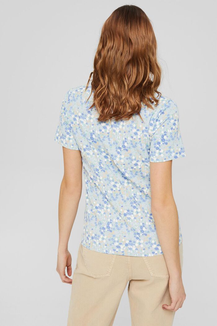 Potištěné tričko ze 100% bio bavlny, LIGHT BLUE, detail image number 3