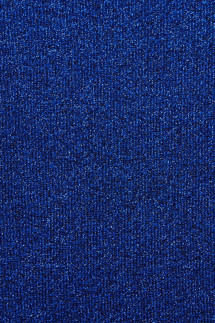 Třpytivý top s dlouhým rukávem, BRIGHT BLUE, detail image number 5