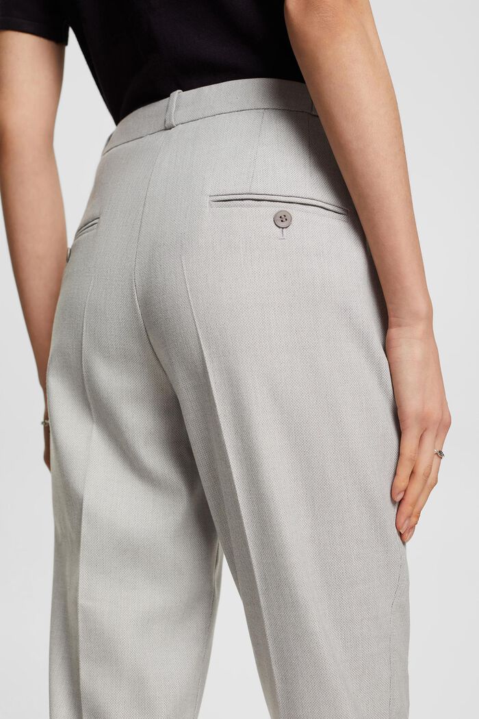 Kalhoty se zkrácenými nohavicemi, GREY, detail image number 4