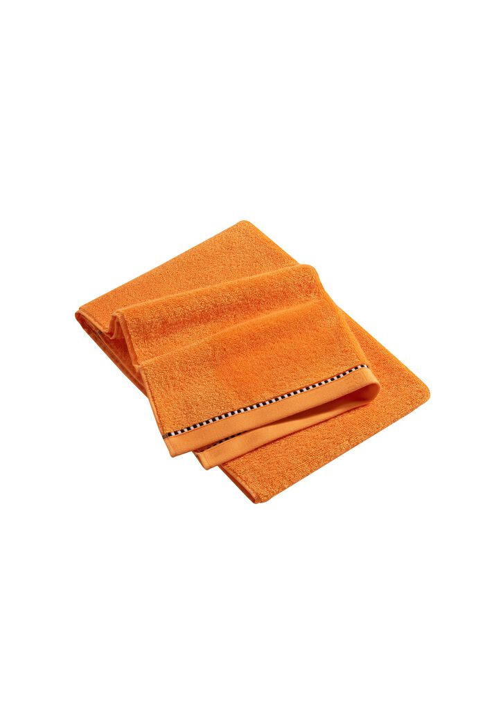 S materiálem TENCEL™: sada ručníků z froté, MANDARIN, detail image number 3