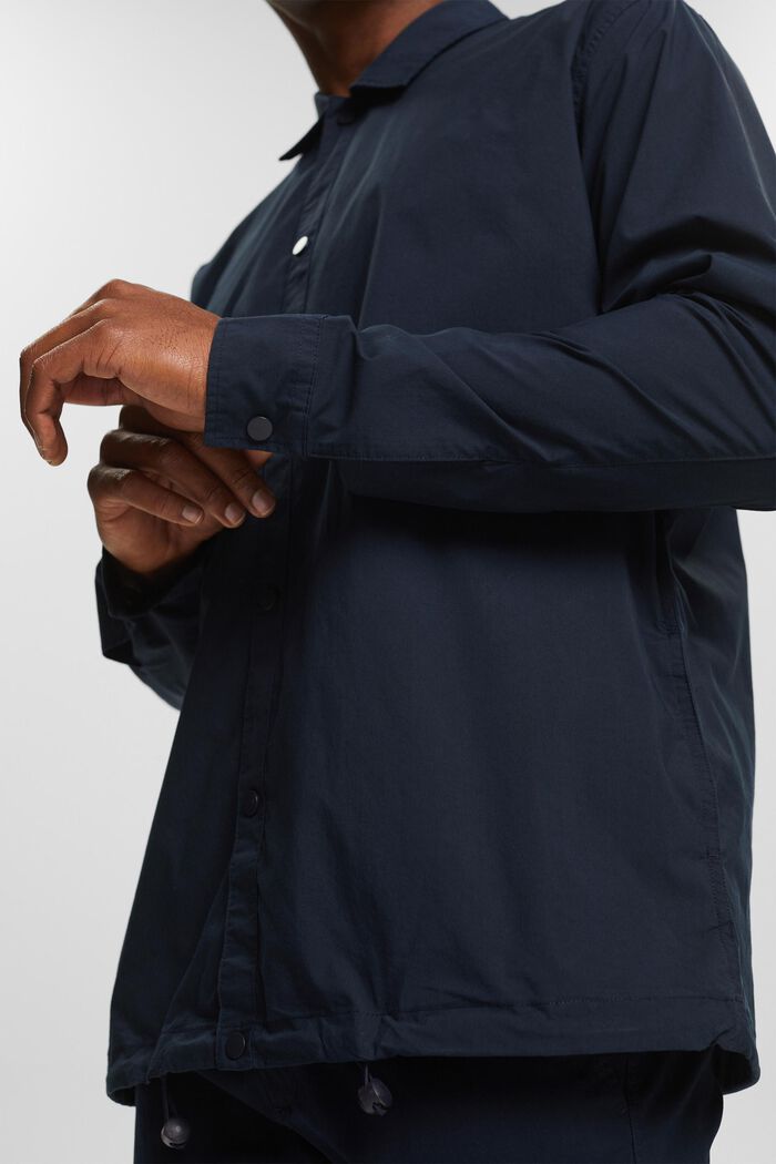 Košile s elastickou provlečenou šňůrkou, NAVY, detail image number 2